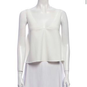 RIME ARODAKY white low back tank